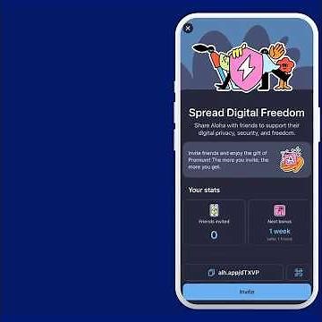 Invite Friends And Get FREE Premium Benefits In Aloha Browser