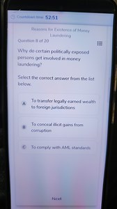 Why do certain politically exposed persons get involved in mone... | Filo