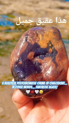 This is a stunning massive chunk of chalcedony. Southwest coast, Morocco. 🇲🇦