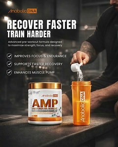 Recover Faster. Train Harder. ⚡ | Anabolic DNA AMP Pre-Workout