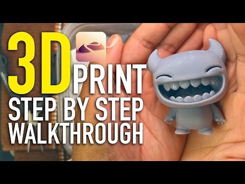 Nomad Sculpt to 3D Print: Step by Step Walkthrough