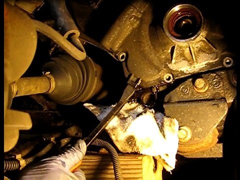 GM 2.2L Ecotec timing chain replacement '03 Cavalier part 2: Removing crank bolt and timing cover