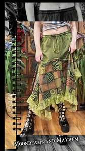 Moonbeams and Mayhem Mystic Patch Skirts 🌺 | Moonbeams and Mayhem