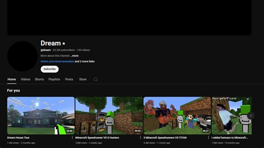 Dream removes his iconic "Blob" picture from social media and goes dark ahead of his "rebranding"