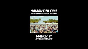 Blues rock singer/songwriting Samantha Fish brings her incredible energy to the Appell Center on March 21! Don't miss her Strand Theatre debut, with another powerhouse guitarist opening the show - special guest JD Simo. Tickets start at $35 and can be found at: https://tickets.appellcenter.org/9523/9526 #samanthafish #performingarts #appellcenter #downtownyorkpa #iloveyorkcity #yorkpa Samantha Fish JD Simo | Appell Center for the Performing Arts