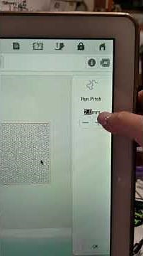 Baby Lock Solaris - stipple in IQ Designer