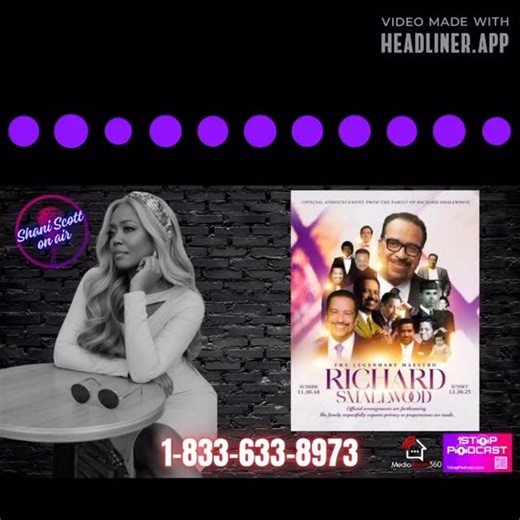 🕊 Rest in Power Richard Smallwood Legend. Composer. Worshipper. The sound of praise for generations. Richard Smallwood transitioned at age 77, leaving behind a legacy that will sing forever. The man behind “Total Praise,” “I Love The Lord,” and so many songs that carried us through joy, grief, healing, and Sunday mornings in the choir stand. His music crossed time & culture — covered by Destiny’s Child, Whitney Houston, Stevie Wonder, and sung in sanctuaries around the world. He poured pain int