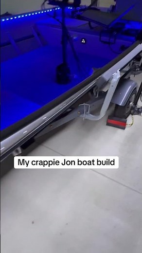 All electric Jon boat with livescope. Crappie Jon boat setup.