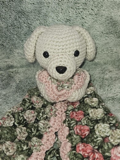 Puppy Lovie Blanket Crochet Pattern - Etsy