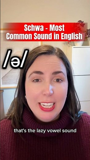 Learn the schwa sound: the lazy vowel in English! Practice with me today.