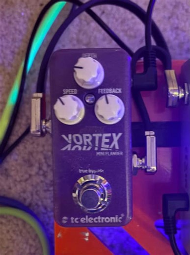TC Electronic Vortex Mini Flanger 2014 - Present - Purple | Reverb