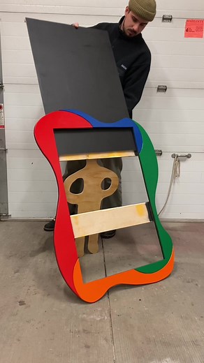 DIY Chalkboard Display for Event Brand Congrego