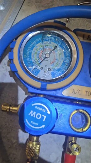 refrigerator Samsung RF28 – Negative Pressure Diagnosis | Low Side in Vacuum (−3 PSI) restriction