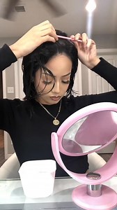 507K views · 17K reactions | My wavy hair routine for short hair,...