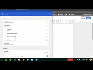 Spanish accents and letters on a Chromebook