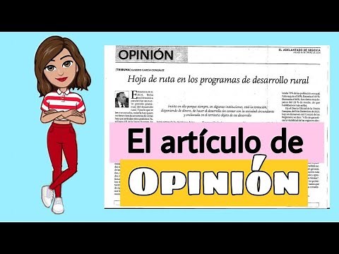✅THE OPINION ARTICLE | Structure, Characteristics, Function.