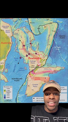 Scientists just discovered the 8th continent Zealandia #foryou #reels | Highkey