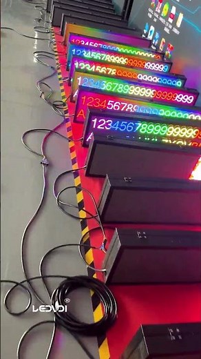 Bus advertising led display，remote group management#ledvdi #leddisplaymanufacturer #leddisplay