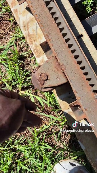 Part 1: Gate repair. So here we were inspecting the wheels. The gate had become so hard to operate and open. So watch out for part 2. #skycity #satiktok🇿🇦 #gaterepair #gatemotor #welding
