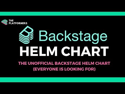 Backstage Helm Chart