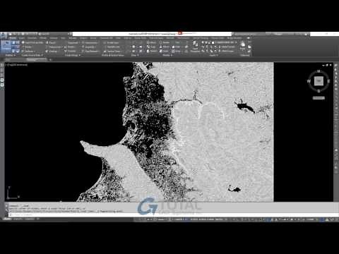Contours from Aster: Civil 3D Surface from TIFF File
