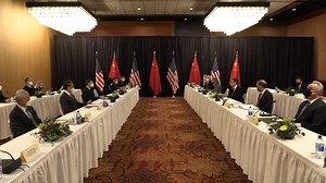 Win-win cooperation is an important principle of China's development and a golden rule in China's external relations, said the Chinese delegation in a China-U.S. high-level strategic dialogue held in Anchorage, Alaska. #GLOBALink | China Xinhua News