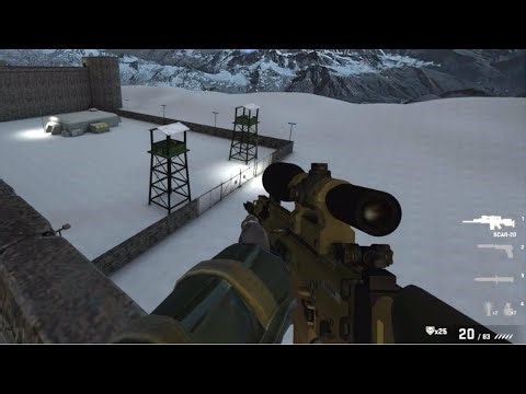Project IGI Remake in CSGO Mission 12 Eagle's Nest II Stealth Assault Gameplay