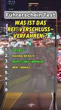 Führerschein Test #theorieprüfung #verkehrsregeln #fahrprüfung #autofahren #fahrenlernen
