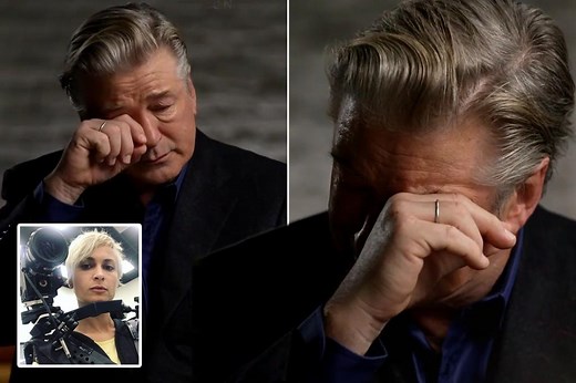 Crying Alec Baldwin says he didn't pull trigger in first interview since Rust shooting
