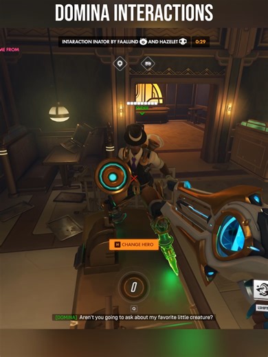 the beef between domina and lucio is crazy work but makes sense tho LOL #overwatch
