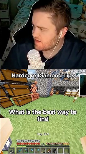 The Safest Way to Find Diamonds in Hardcore Minecraft