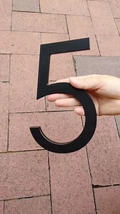 10 Inch Large house Numbers for Outside Modern,Metal House Numbers Black Address Numbers For House Matte Black Floating Mount And Flush Mount Aluminum Home Address Numbers 8