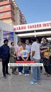 Allen Kota Review 😳 | Parents & Students Reveal Reality of Kota Coaching