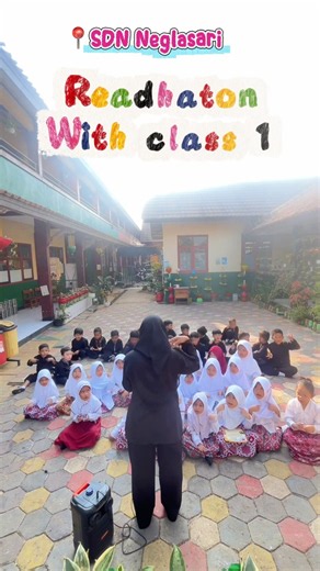 Kegiatan literasi bersama kelas 1, murid baru sdn neglasari #literasinumerasi #sdnneglasaripanyadap