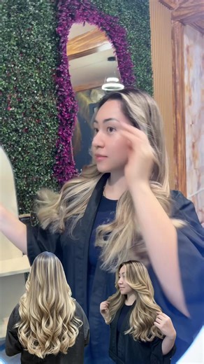 AMANTES A LOS RUBIOS DORADO ✂️😏#soyestilistaprofesional Citas ☎️ 933 163 0352