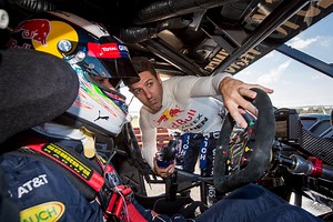 Ricciardos Jungfernfahrt in einem Aussie V8