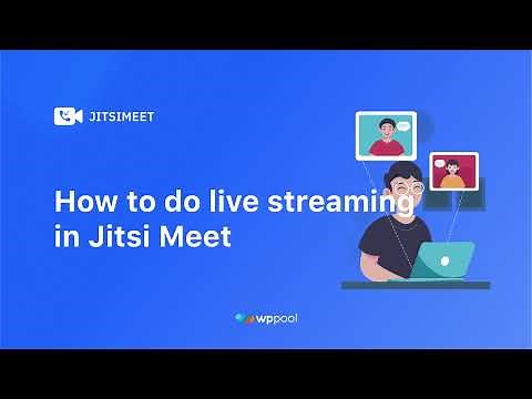 How to do live streaming in Jitsi Meet