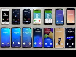 Samsung Galaxy S1-S23 Incoming Call Collection 2023