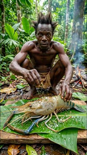 This River Prawn Looks Too Huge to Cook 🔥