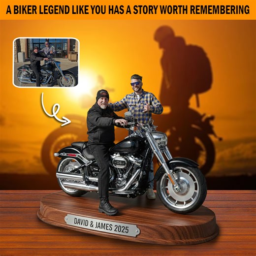 🎁 The Perfect Gift for Classic Cruiser Riders — Built Like a Legend. 📸 Upload your photo custom name — turn your Fat Boy ride and those unforgettable miles into a personalized acrylic keepsake made to last. 👉 Personalize yours → https://soumora.com/products/biker-legend-personalized-motorcycle-acrylic-plaque 🎁 Explore More Classic Cruiser Gifts → https://soumora.com/collections/biker-lover 🔥 Celebrate the chrome, the rumble, and the road that shaped you — because some rides aren’t trends, t