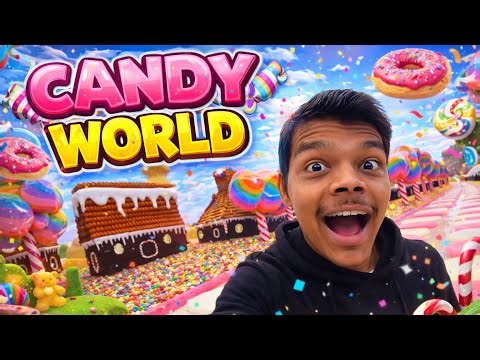 😱 CANDY WORLD! This Place Feels Like a Dream 🍭🤯