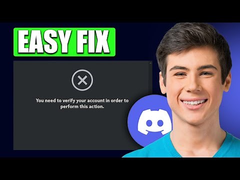 You Need To Verify Your Account In Order To Perform This Action In Discord | EASY FIX