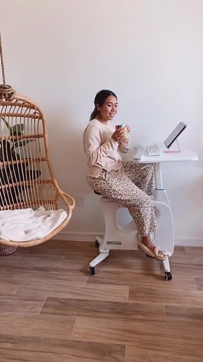 Get Active While Working From Home with Flexispot Desk Bike