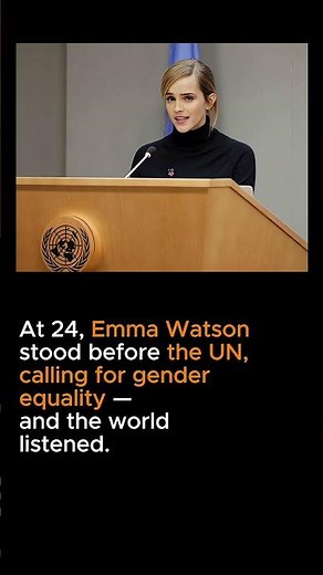 Emma Watson’s UN Speech Changed Lives
