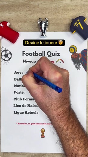 Devine le joueur, niveau difficile #quiz #quizfoot #devine #questions #devinelapersonne