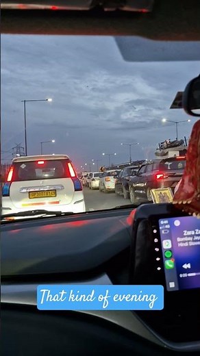 when the view is nice traffic doesn't matters...credits to the makers of song