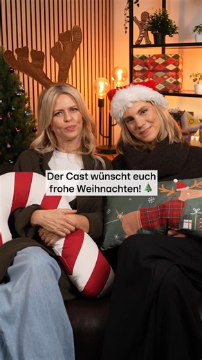 Auch der "Unter uns"-Cast will euch natürlich noch ein paar Weihnachtsgrüße dalassen ❤️ In diesem Sinne: Frohes Fest 🎁 #UnterUns | Unter Uns