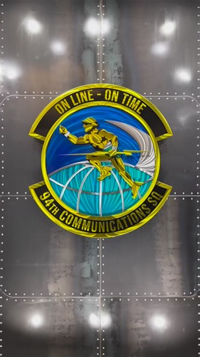 The 94th Communications Squadron acquires, installs, operates, and maintains command, control, communications, computer, visual information management systems supporting the 94 Airlift Wing, and 3 tenant organizations. They assure the sufficiency, reliability, interoperability, and security of such systems and services. Providing individual forces in support of combatant commander taskings worldwide! | Military Metal Art