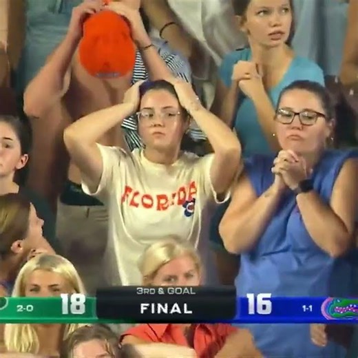 NICO GRAMATICA WITH THE GAME WINNER IN THE SWAMP‼️🔥 USF STUNS NO. 13 FLORIDA 🐊