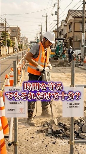「時間を守れば大丈夫」は間違いです【振動工具の正しい管理基準】 #製造業 #工場 #建設業 #工事現場